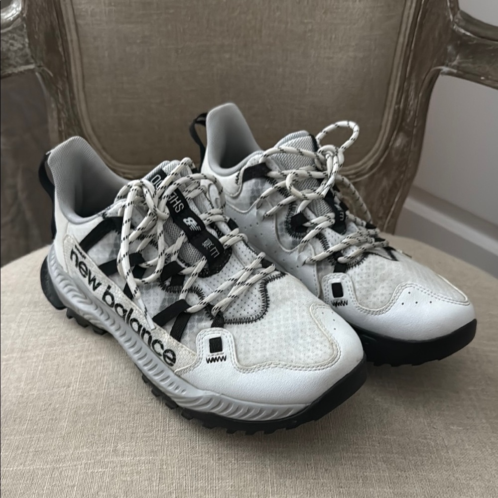 New Balance Shando White & Black Sneakers